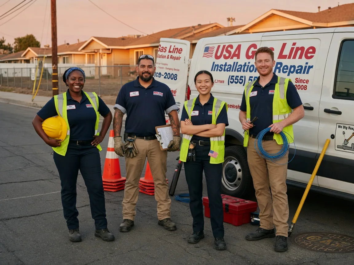 Gas Line Installation company in Bolingbroke, GA